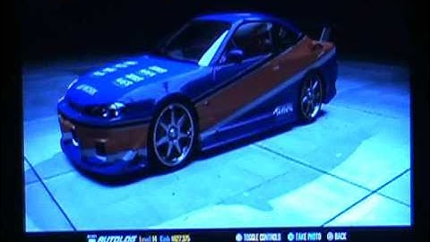 Need For Speed SHIFT 2 Unleashed: Nissan Silvia "Monalisa" From F&F Tokyo Drift