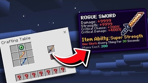 So, I Crafted the Strongest Sword in Skyblock!