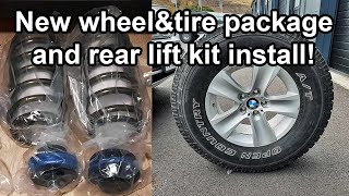 BMW E53 Rear Flatout Suspension Lift Kit Install