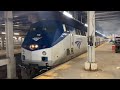 Philadelphia 30th Street Station Railfanning With Amtrak Pennsylvanian Train Engine Change