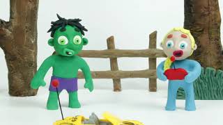 Dibusymas Spongebob & Patrick Star Superhero Stop Motion Video For Kids   Vengatoon