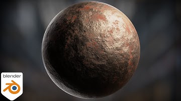 Procedural Battered Metal Material (Blender Tutorial)