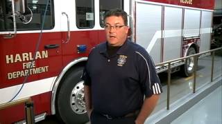 Harlan firefighters assist FEMA Harlan Fire