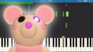 Mousy Theme - EASY Piano Tutorial - Roblox PIGGY Update