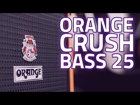 Orange Crush Bass 25 Combo Demo &amp; Review - Small Amp, Huge Sound!