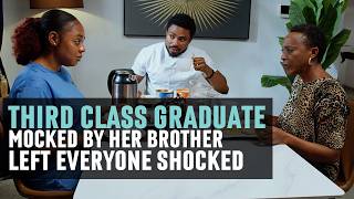 THIRD CLASS GRADUATE Mocked By Her Brother Left Everyone Shocked | ZOKE SHORTS