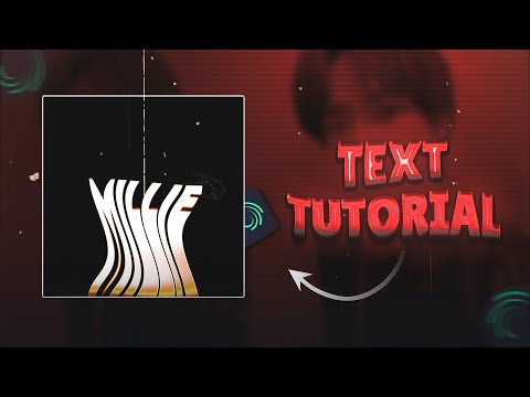 TEXT TUTORIAL ALIGHT MOTION | ALIGHT MOTION'DAN YAZI YAPIMI