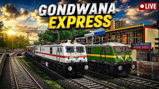 Let's Witness Diamond Crossing At Nagpur Jn. in Railworks || 12409 Godwana Express Journey Live screenshot 3