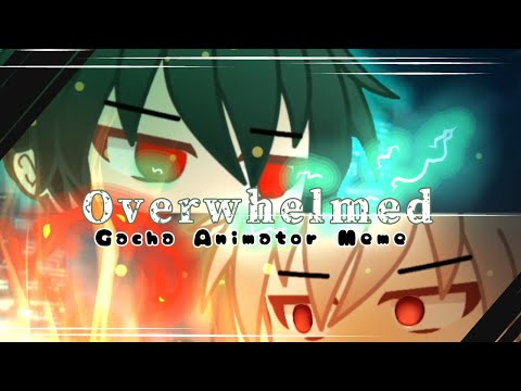 Overwhelmed || Gacha Animator Meme || Villain Deku AU || BNHA // MHA