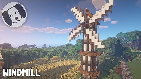 Minecraft: Windmill Tutorial!