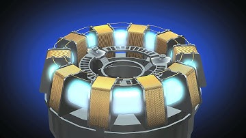 Ironman Arc Reactor Element 3D