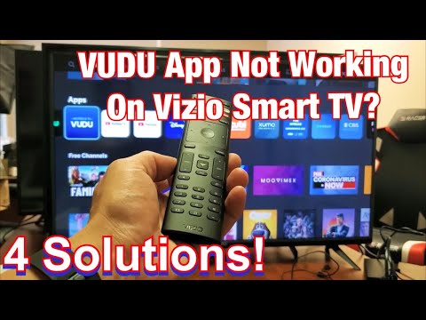 VUDU App Not Working on Vizio Smart TV? 4 Easy Solutions!