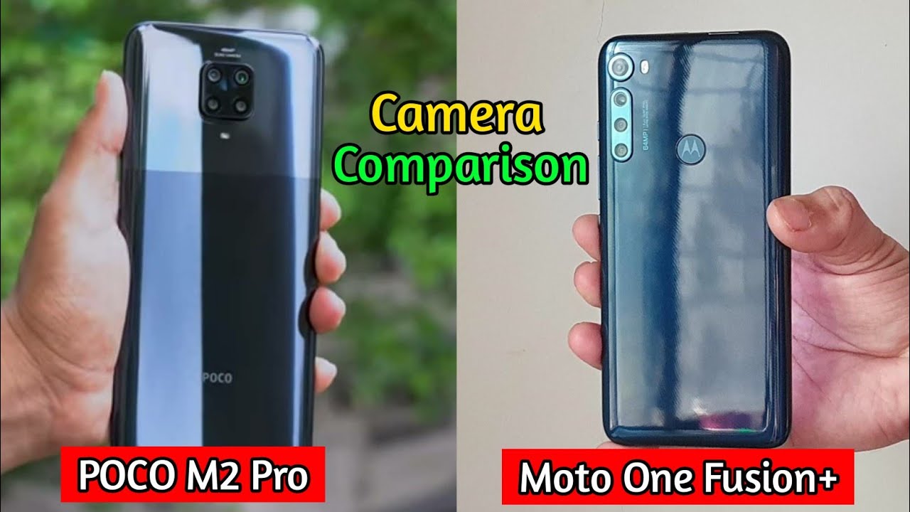 POCO M2 Pro VS Motorola One Fusion Plus Camera Comparison