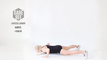 Exercise Library: Burpees with a Push-Up