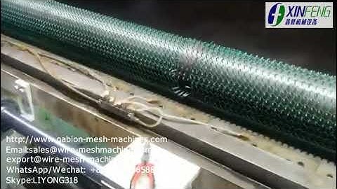 Hexagonal Wire Netting Machine;Automatic Hexagonal Wire Netting production line;HexagonalWireNetting