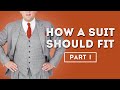 How A Suit Should Fit - Men