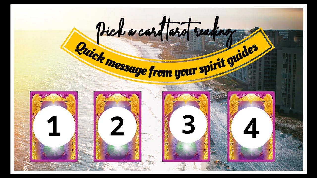 Quick Message from your spirit guides | PICK A CARD TAROT READING - YouTube