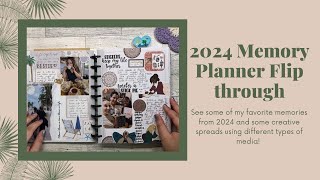 2024 Memory Keeping Planner Flip Through