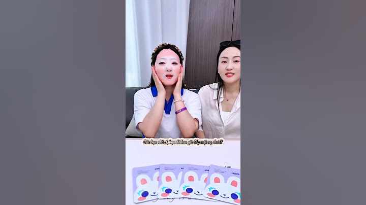 REVIEW mặt nạ thỏ xinh cao cấp bạn có không #funny #review #funnyshorts