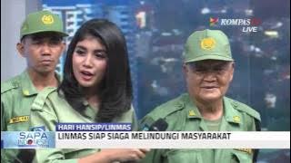 Linmas Siap Siaga Melindungi Masyarakat