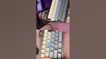 A Split Keyboard for Gaming? 🤯 - Epomaker Split 65 Review #Epomaker #MechanicalKeyboard #Shorts
