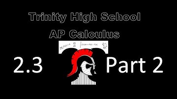 Notes 2-3 part 2 video 1 Estimating Derivatives
