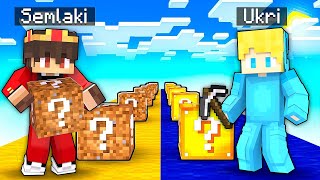 Semlaki Arm vs Ukri Reich XXL LUCKY BLOCK Battle in Minecraft!