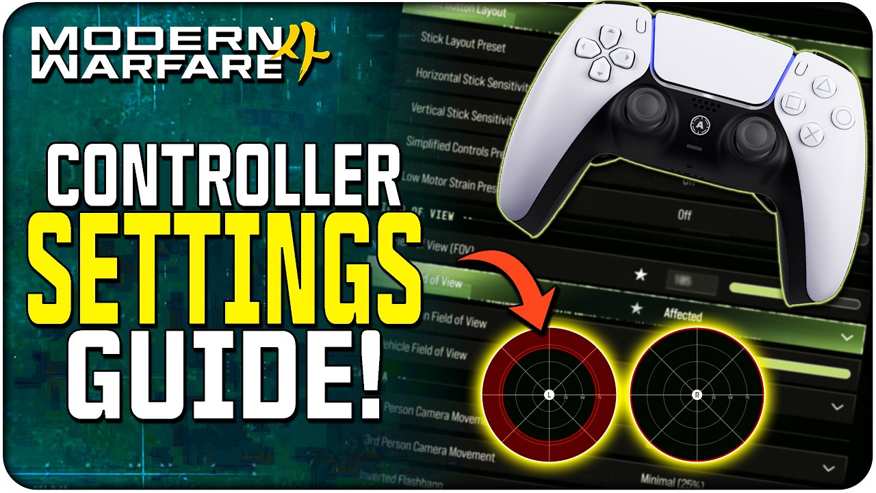 The Best Controller Settings in Modern Warfare 4!