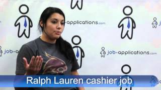 Ralph Lauren Interview - Cashier