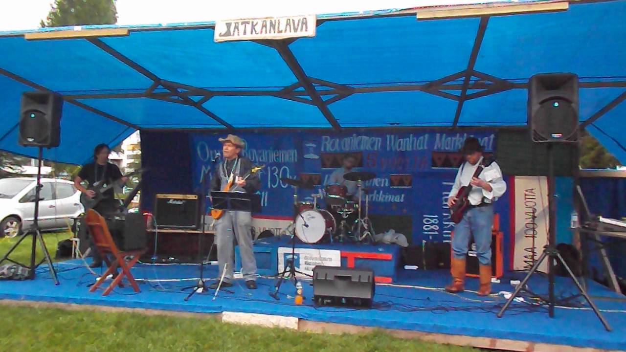 Bändi Rovaniemen Wanhat Markkinoilla 19.-21.8.2016