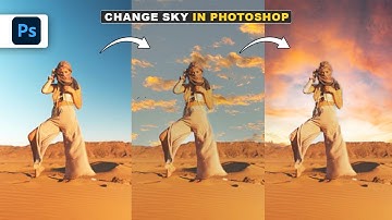 how to add sky in photoshop | Sky Replacement In One Click
