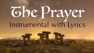 THE PRAYER 🙏🏼| Instrumental With Lyrics | Celine Dion | Andrea Bocelli | English Version
