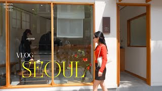 Seoul vlog 🇰🇷 | cafe hopping, bukchon, seongsu shopping, wondang market and seeing my grandma