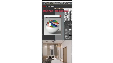 #3dsmax |Mirror material?how to make vray mirror material??#3dsmaxmodelling #vray#vraymaterial