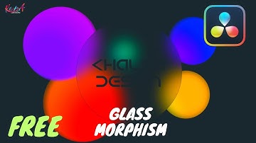 FREE!! Glassmorphism Effect | No Plugins | Davinci Resolve | DRFX | a15