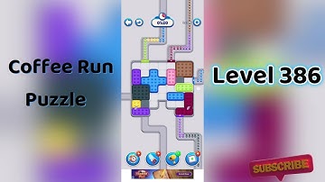 ☕ Coffee Run Puzzle Level 386 Walkthrough 🔍 | Coffee Run Level 386
