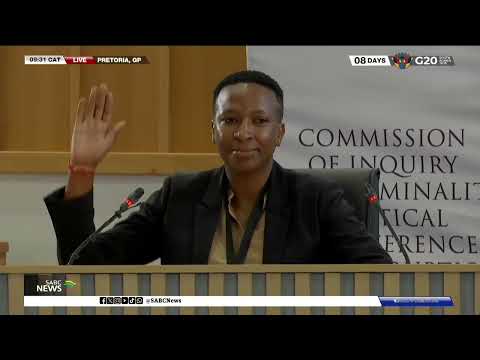 Madlanga Commission Lieutenant Colonel Kelebogile Thepa Begins Testimony