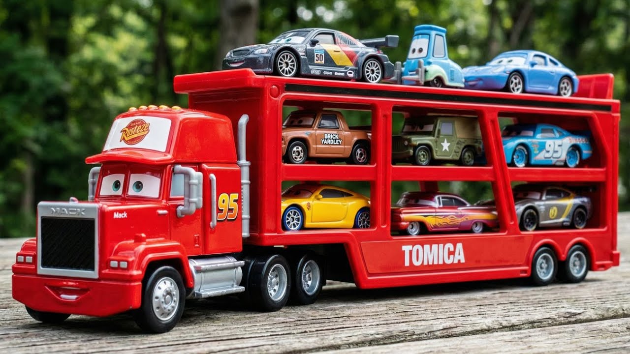 Lot of Disney Pixar Cars Unboxing Review | Lightning McQueen Bubble RC Cars | Disney car toys asmr