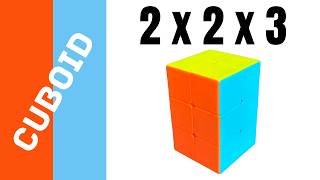 How To Solve A 2x2x3 Cuboid Puzzle? #rubikscube #puzzle #cubing