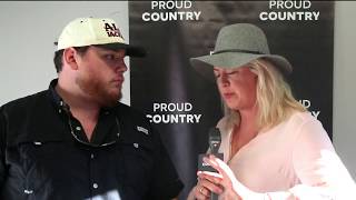 Luke Combs at CMC Rocks 2018