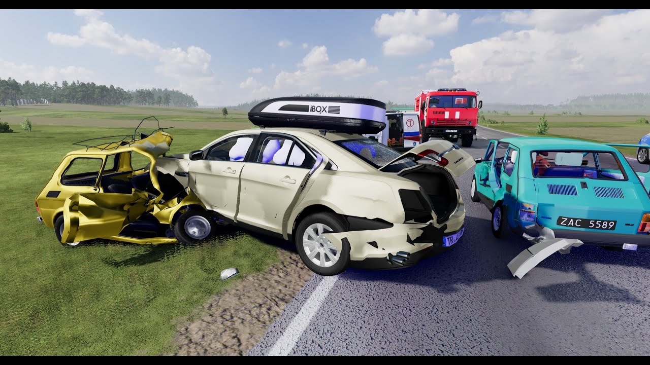 Polskie Wypadki w BeamNG drive #3