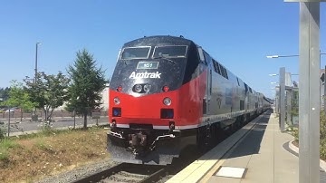 Amtrak Test Train in Tacoma, 7/10/21