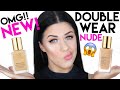 NEW!! ESTEE LAUDER DOUBLE WEAR NUDE FOUNDATION VS DOUBLE WEAR ORIGINAL! DEMO, COMPARISON & REVIEW!