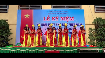 biểu diễn Đất Nước Lời Ru ( lớp 8a trường thcs Hương Mạc 1) niên khóa 2022-2023