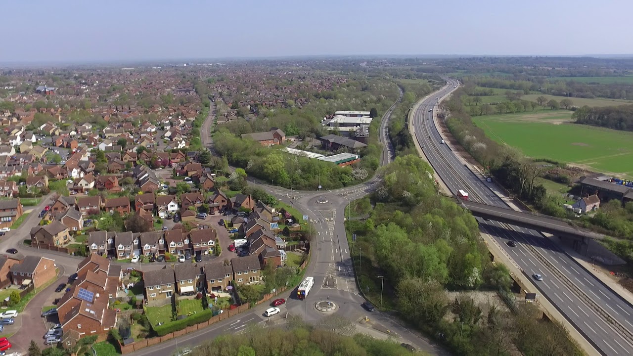 Reading Lower Earley Drone Raw1 YouTube