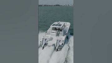 FoilBorne 40 Cat #boatsdaily #boat #powerboat