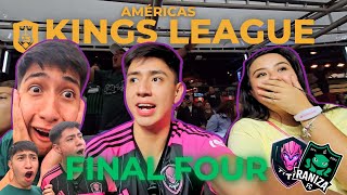 ¡Así se vivió el FINAL FOUR de la KINGS LEAGUE AMERICAS! | VLOG, ENTREVISTAS, EXPERIENCIA COMPLETA