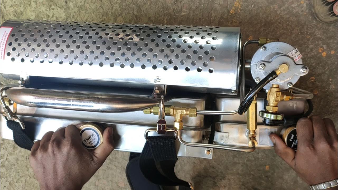How to start the fogger machine || Fogger Machine || KOREA || J.M Lawn