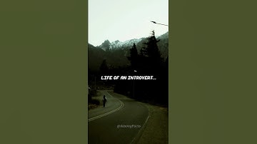 Life of an introvert 🪻#shorts #shortsfeed #introvert