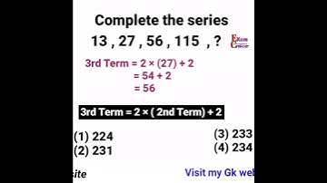Missing Number Reasoning Tricks, Finding Missing Number , Reasoning lessons , SSC CGL preparation 22
